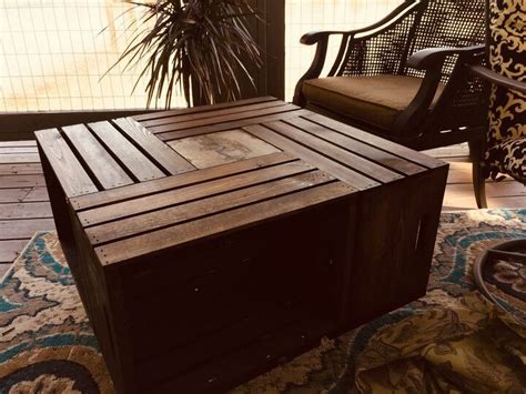 Do it yourself crate coffee table says: Coffee Table Made From Crates Michaels - Coffee Table ...