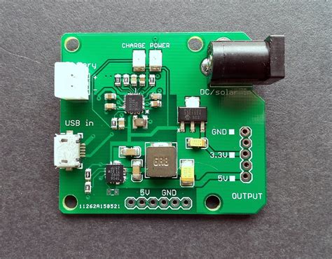 Conversely the duty cycle must be reduced in order to maintain a given input to output voltage ration when the converter goes into discontinuous mode. LiPO charger / boost converter 5V 3.3V outputs from ceech ...