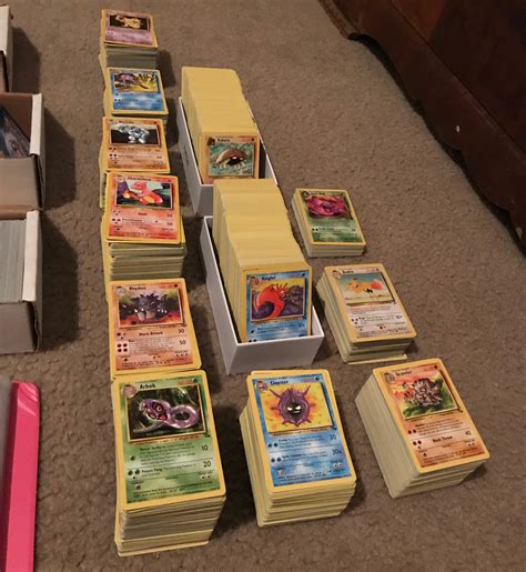 50 Vintage Pokémon Cards No Duplicates 5 1st Edition Cards Etsy