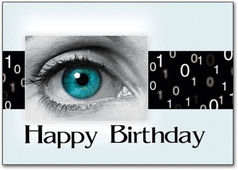 Blue Eye Birthday Postcard Smartpractice Eye Care