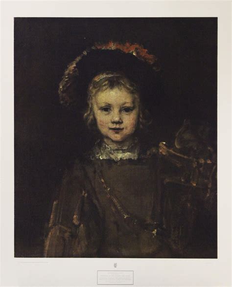 Portrait of the Artist's Son Titus-Poster. New York Graphic Society