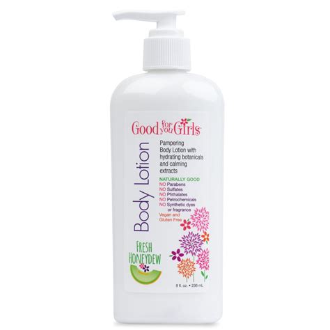 Good For You Girls Nourishing Body Lotion In Honeydew Scent 8 Oz