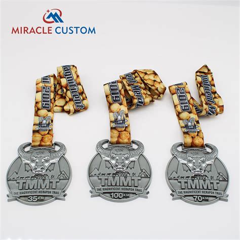 Custom Marathon Running Medals Bespoke Medal Factory Miracle Custom