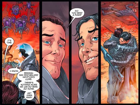 Brainiac Attacks Krypton Injustice Ii Comicnewbies