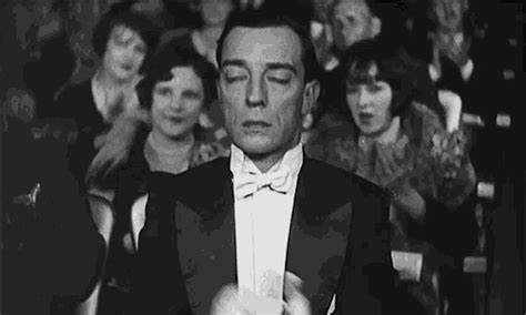 Buster Keaton Clapping  Buster Keaton Clapping Applause Discover