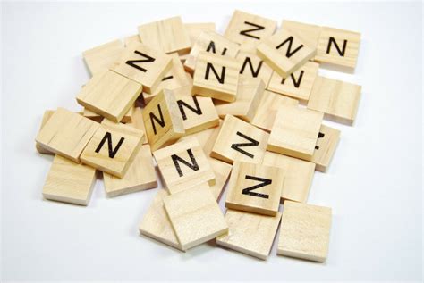 Same Letter Wooden Scrabble Tile Bags N No Number Value Celloexpress