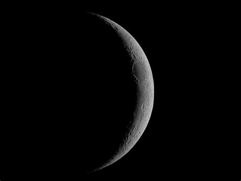 Tonights Waxing Crescent Moon Rastrophotography