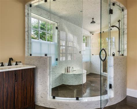 You measure it and we will manufacture and ship you a custom euro frameless shower door kit. Curved Shower Doors Home Design Ideas, Pictures, Remodel ...