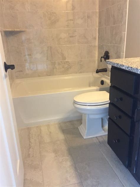 See more ideas about small bathroom, small bathroom layout, bathroom layout. Exquisite, Ivory, 12×24 Tile, Installed Brick joint on ...