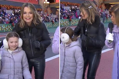 today s savannah guthrie shows off her toned legs in skintight leather pants while hosting the