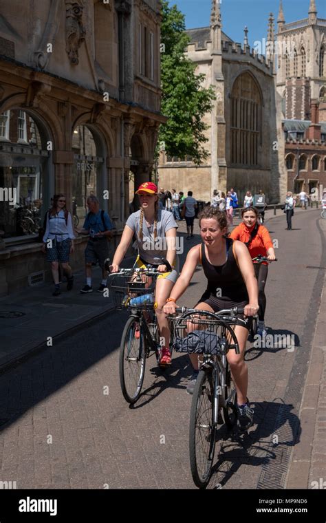 Bicycling In Cambridge Hi Res Stock Photography And Images Alamy