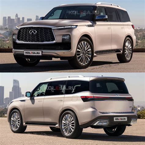 2024 Infiniti Qx80 Gets First Unofficial Renderings Tries To Scare Bmw