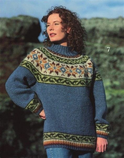 Fair Isle Sweater Knitting Patterns Chart