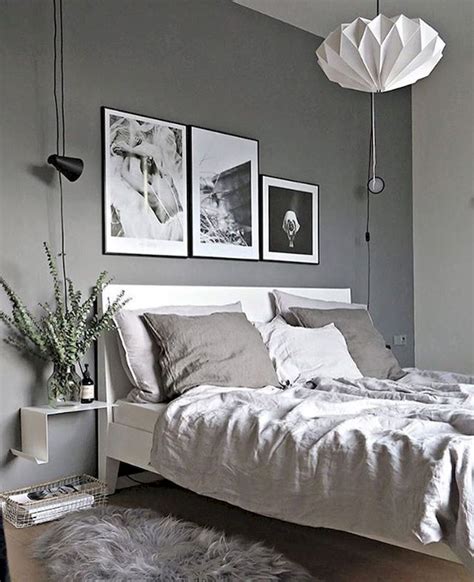 80 Cozy Minimalist Bedroom Design Trends Grey Bedroom Design