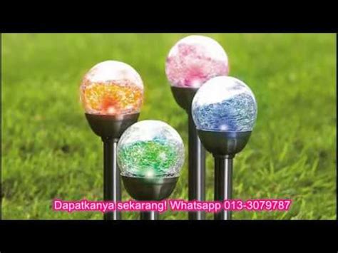 Ready with end joint connector. Lampu Pelita Raya Solar Berwarna - YouTube