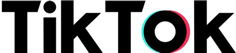 Tiktok Logo Png Transparent Image Download Size 1024x232px