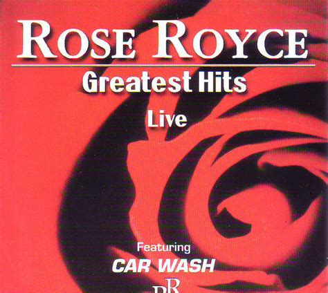 Rose Royce Greatest Hits Live 1993 Cinram Cd Discogs