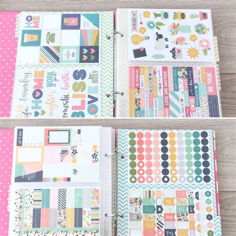 Sticker Storage Binder Flip Through All Your Stickers