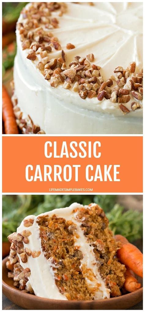 This is the best carrot cake recipe i have ever tasted, and it is my mom's recipe that my family has enjoyed for many years. Classic Carrot Cake | Recipe | Cake recipes, Best carrot ...