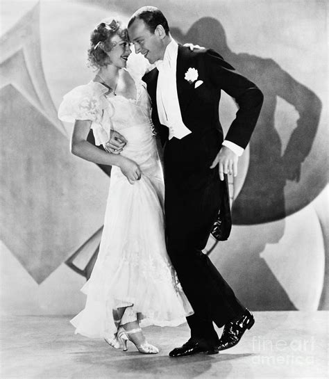 Fred Astaire And Ginger Rogers By Bettmann