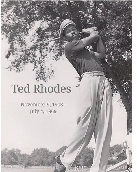 Ted Rhodes African American Golf Legend Leave A Fact In Comments