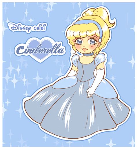 Disney Chibi Cinderella By Pockycrumbs On Deviantart