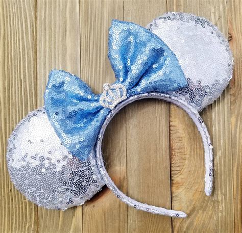 Minnie Mouse Ears Mickey Ears Disney Ears Cinderella Minnie Etsy