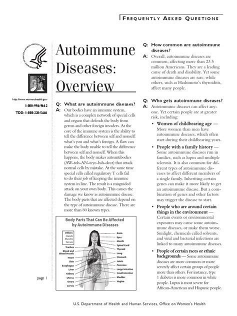 Q How Common Are Autoimmune Diseases A Pdf Systemic Lupus