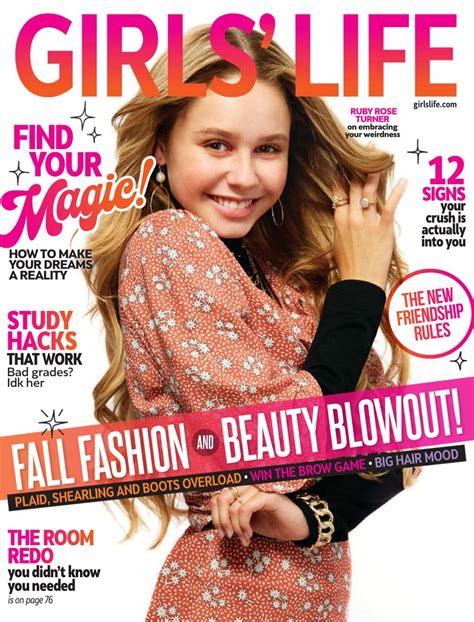 Girls Life Magazine Octobernovember 2019 Magazine