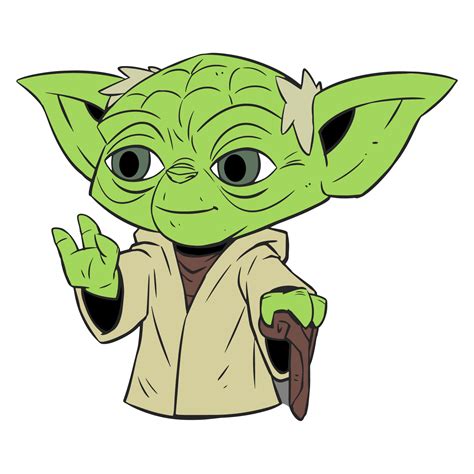 Yoda Vector Image At Getdrawings Free Download