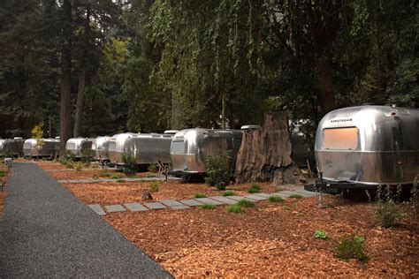 Vintage Inspired Airstream Trailer Parks Modern Small Living Dwell