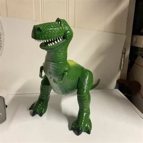 Disney Pixar Toy Story Talking Rex Dinosaur Figure 14” Interactive £19
