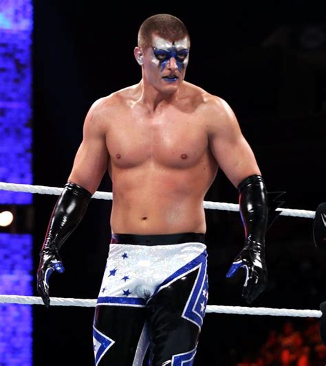 WWE Fastlane 2015 Goldust Vs Stardust Cody Rhodes Bear Hug Shirtless