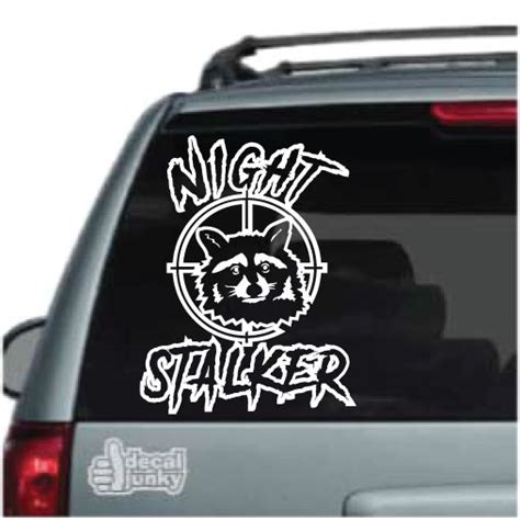 Windows Vinyl Graphic Coon Decal 001 Hunting Sticker For Cartrucks