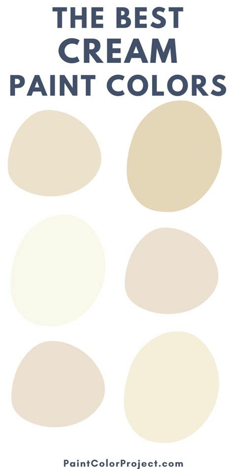 The 21 Best Cream Paint Colors The Paint Color Project