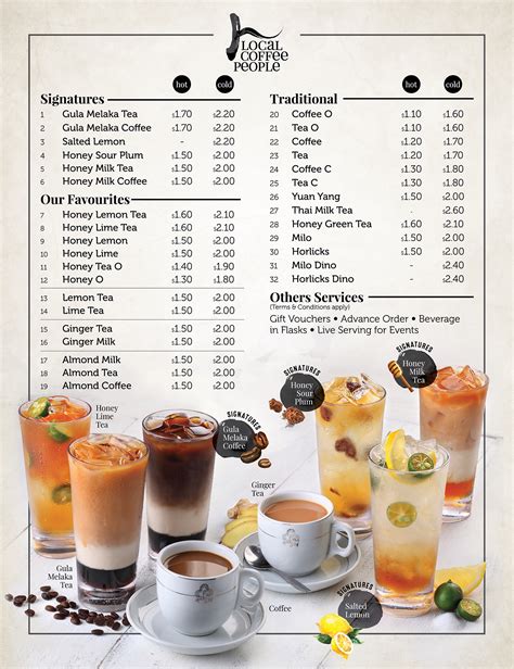 Coffee Cup Menu And Prices Second Cup Fsd Second Cup Menu Faisalabad