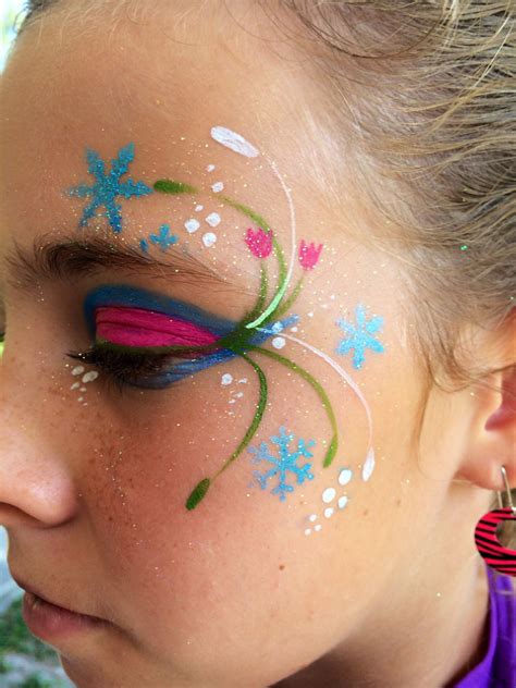 Anna From Frozen Inspired Eye Design Schminken Festival Schmink