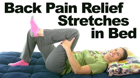 5 Back Pain Relief Stretches You Can Do In Bed Fitflic