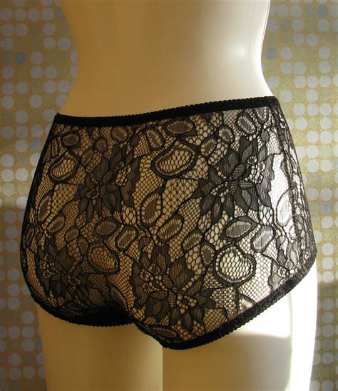 Juliette Lace Panties High Waisted Full Back Lace Panties Flickr