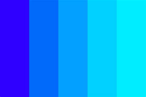 Blue Color Palette Names