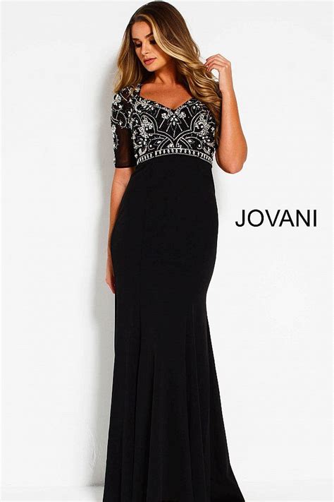 Jovani 37938 Gunmetal Plus Size Mob And Evening Dress Mother Of The