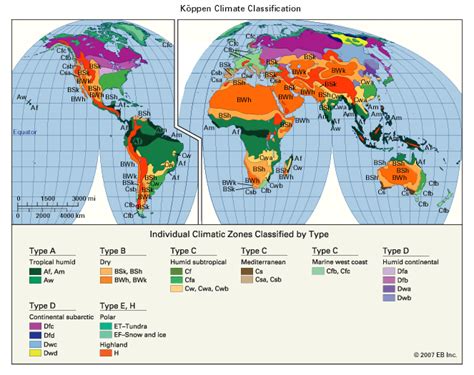 Continental Subarctic Climate Koppen Classification Kids