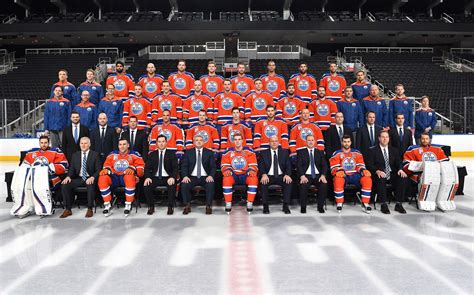 Oilers Official Team Photo 201617 Edmontonoilers