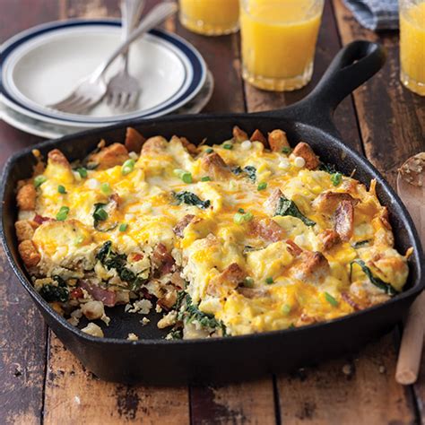 Overnight breakfast bacon and egg casserole recipe. Bacon, Egg, and Hash Brown Casserole - Paula Deen Magazine