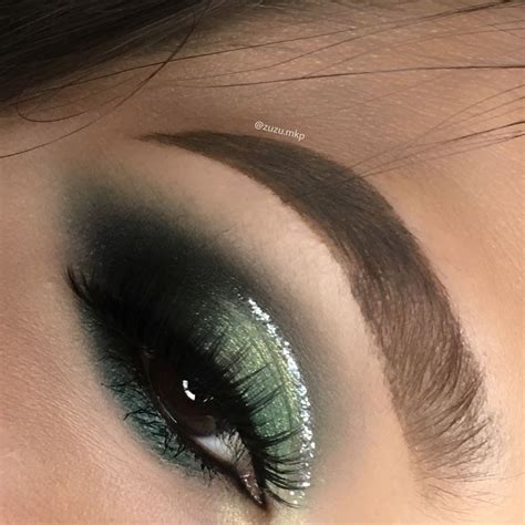 Maquillaje Tonos Verdes Sombra De Ojos Verde Maquillaje Verde