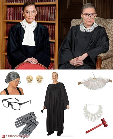 Ruth Bader Ginsburg Costume Carbon Costume Diy Dress Up Guides For Cosplay And Halloween