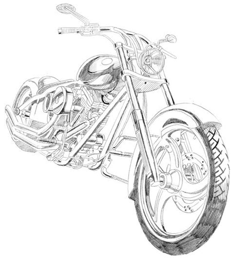 Index Of Imagescovers Motorbike Art Bike Sketch Motorcycle Drawing