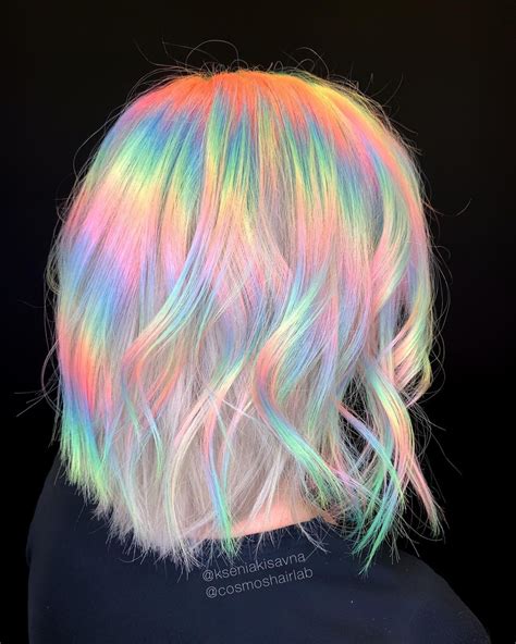 Self Taught Colorist Transforms Ordinary Locks Into Rainbow Hair