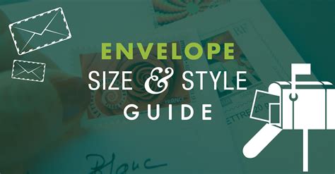 Envelope Style And Size Guide Rcbrayshaw And Company