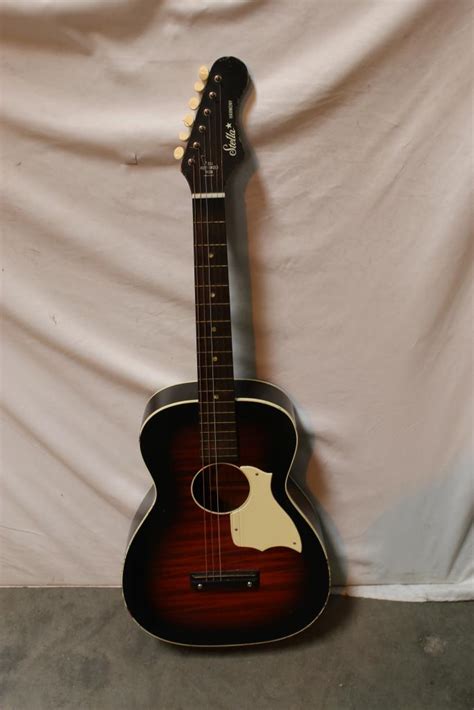 Stella Sunburst Guitar Identification Colorauthentic